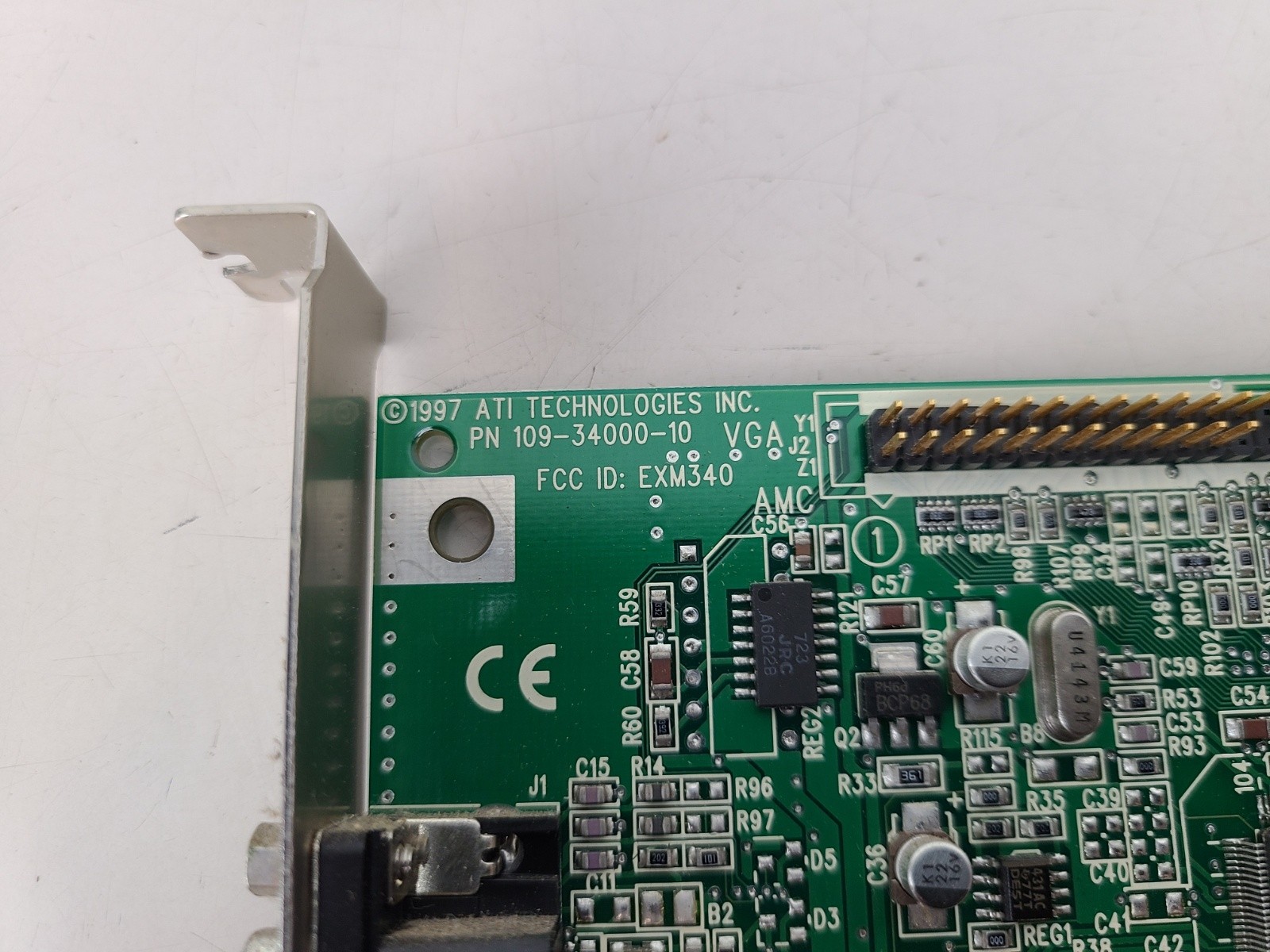 ATI 3D Rage ii + DVD Mach64 PCI VGA card 4mb