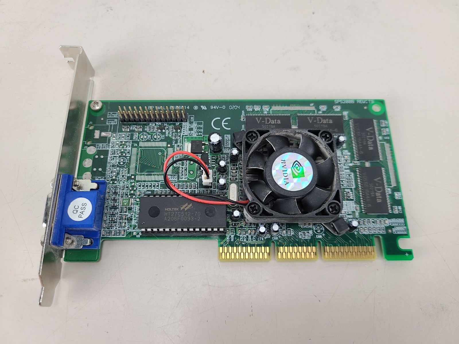 NVIDIA PCA BP MLL E186014 VGA CARD SP5200B REV T9 32 MB