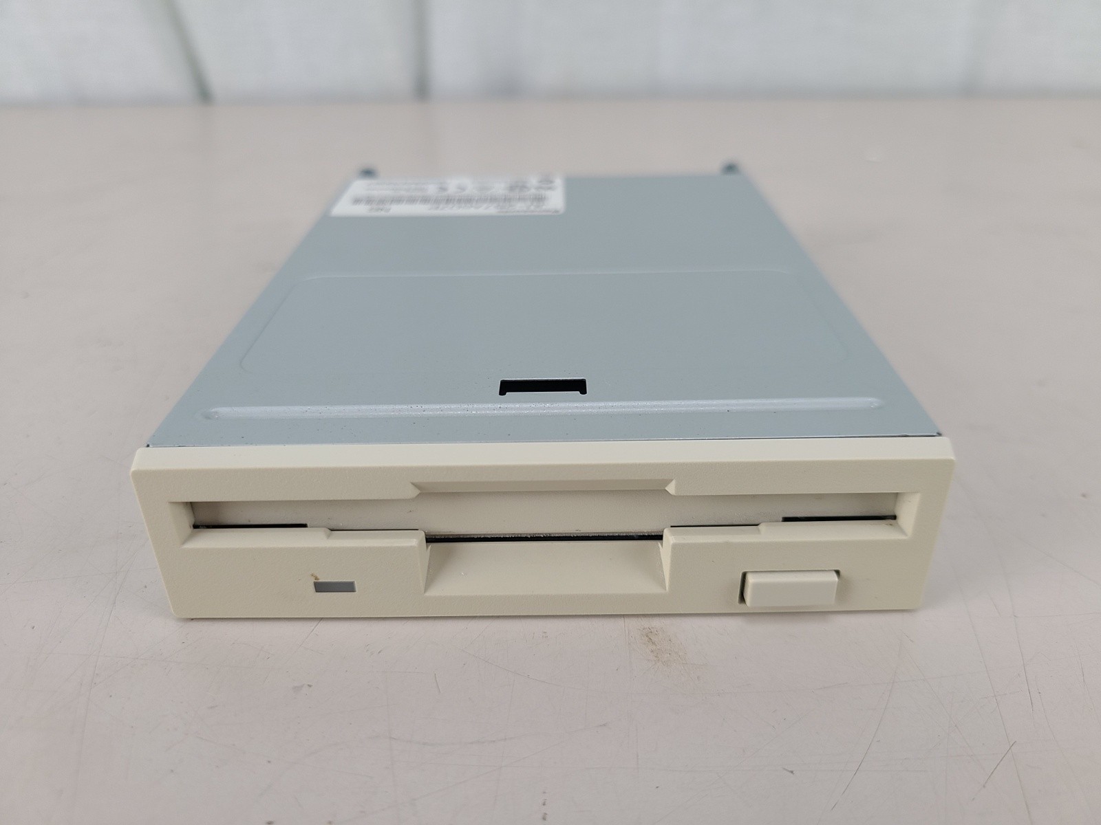 PANASONIC JU-257A826P 1.44MB FLOPPY DISK DRIVE WITH FACE PLATE BEIGE DS-TBL