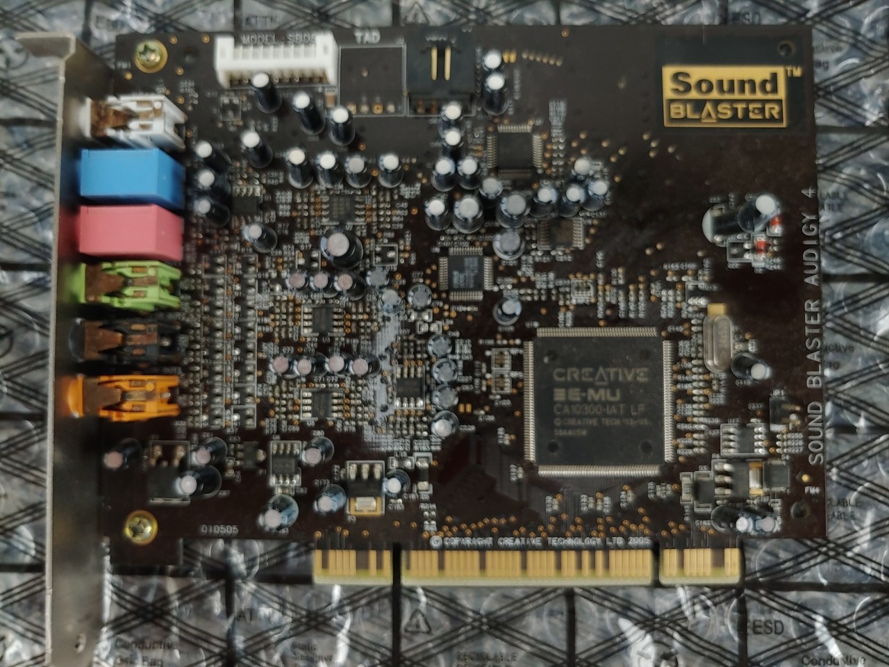 Sound Blaster Audigy 4 SB0610 7.1 Channel 24-bit 192-KHz PCI Sound Card Tested