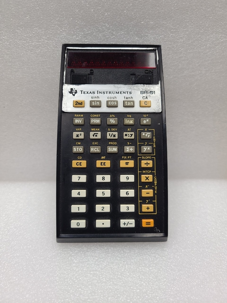 Vintage Texas Instruments SR-51 Calculator  Serial # 0029765