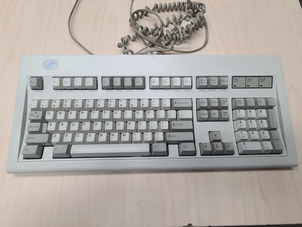 IBM Model M Keyboard 60G3571, 1993, wired PS/2