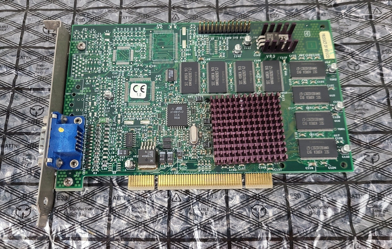 3dfx Voodoo 3 2000 V32316 16MB PCI 2D 3D 16MB Video Graphics Card