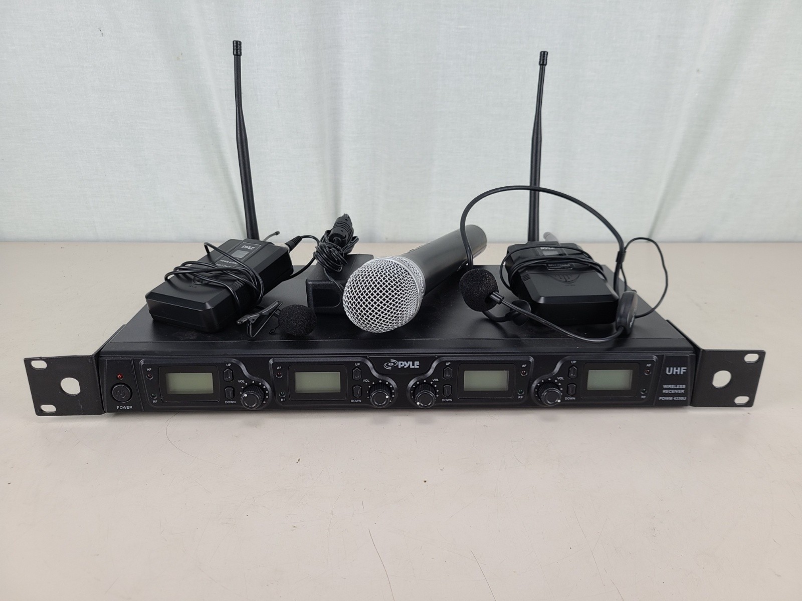 Pyle PDWM4350U UHF Wireless Microphones System