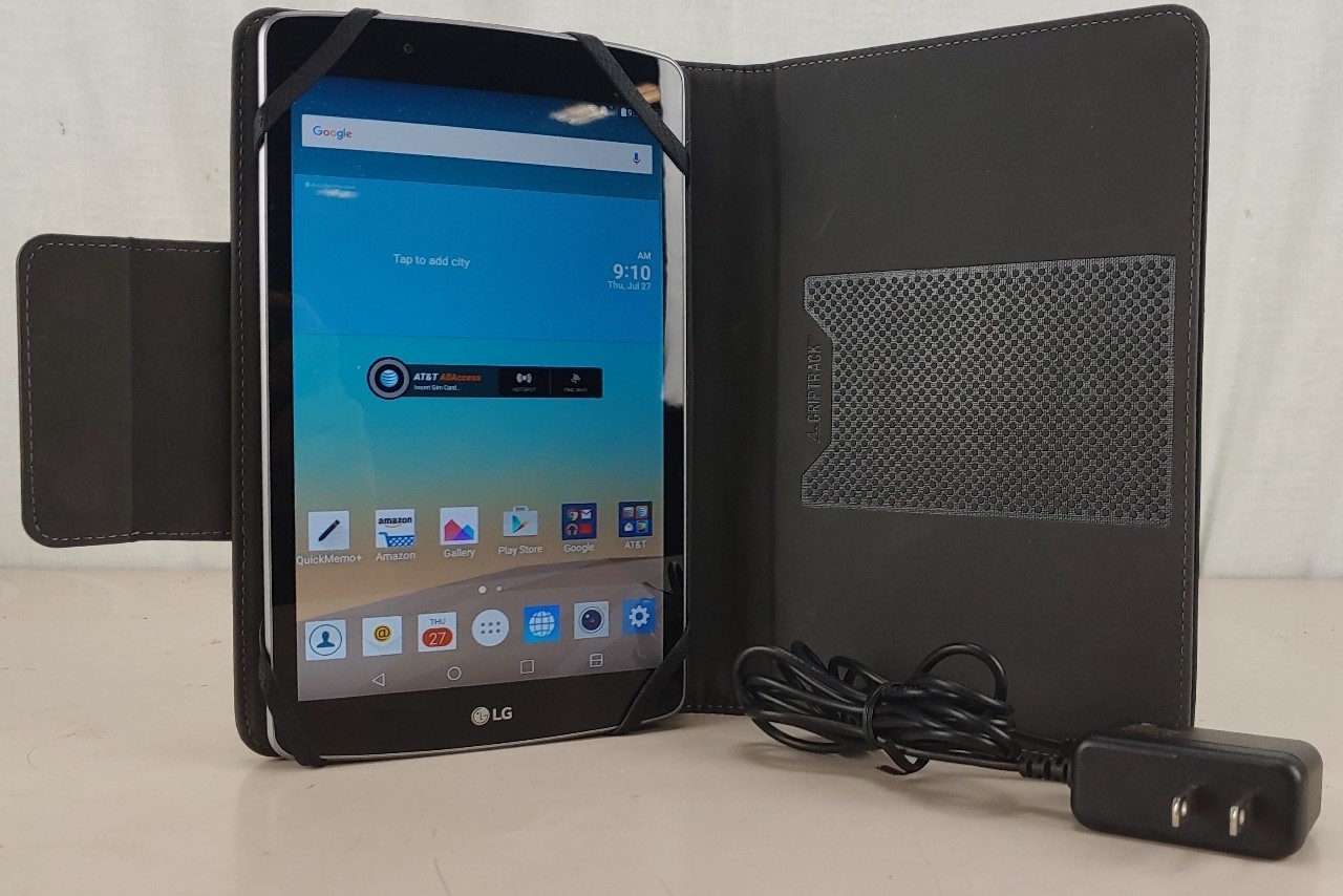 LG G Pad F 8.0 V495 AT&T Titan Silver Tablet Used AT&T NO SIM