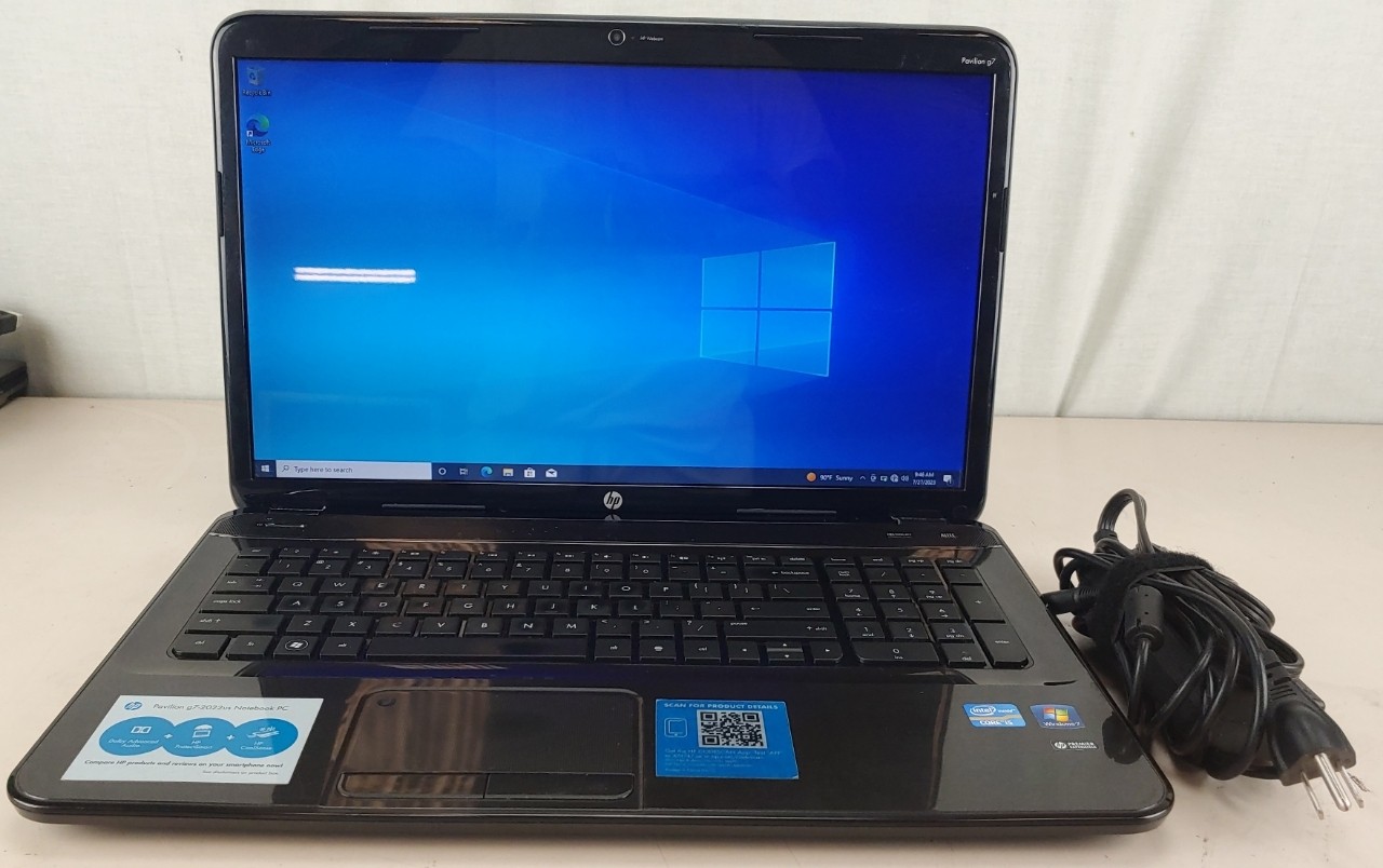 HP Pavillion G7 Laptop Core i5-2450M @ 2.5GHz / 6GB RAM / 750GB HDD