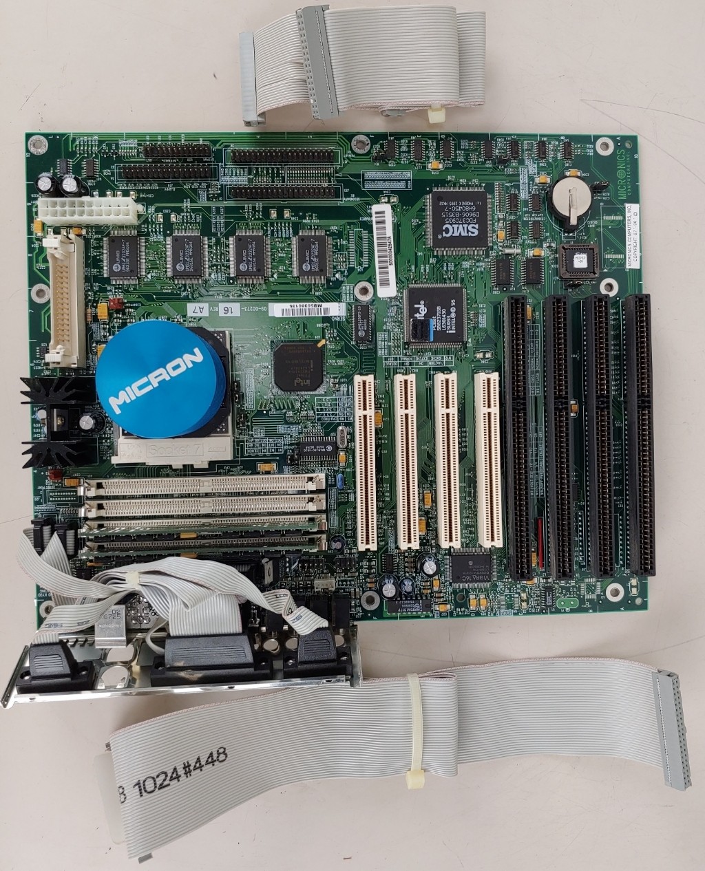 Micron M55Hi-Plus Mother Board 16-Bit ISA PCI 32MB Pentium 166MHz