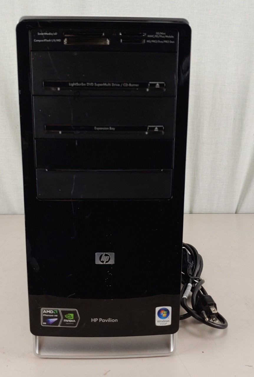 HP Pavilion AMD Phenom X4 NVidia Geforce GT610 6GB 500GB HDD