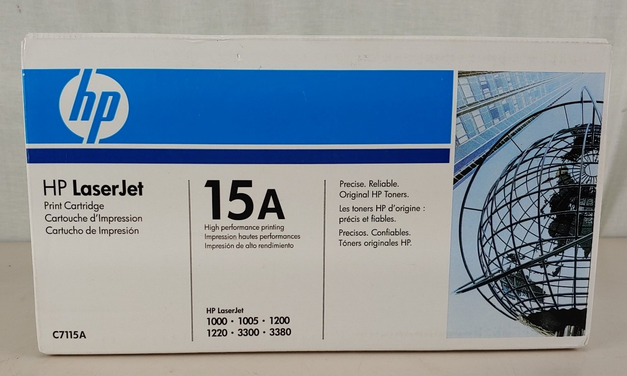 HP LaserJet 15A Black Toner Cartridge C7115A Genuine Brand New