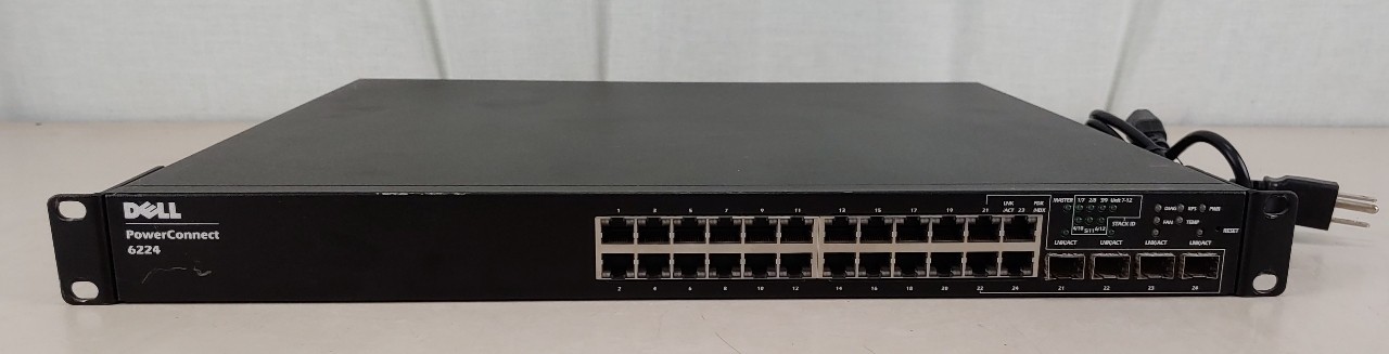 Dell PowerConnect 6224 24-Port Gigabit Managed Ethernet Switch