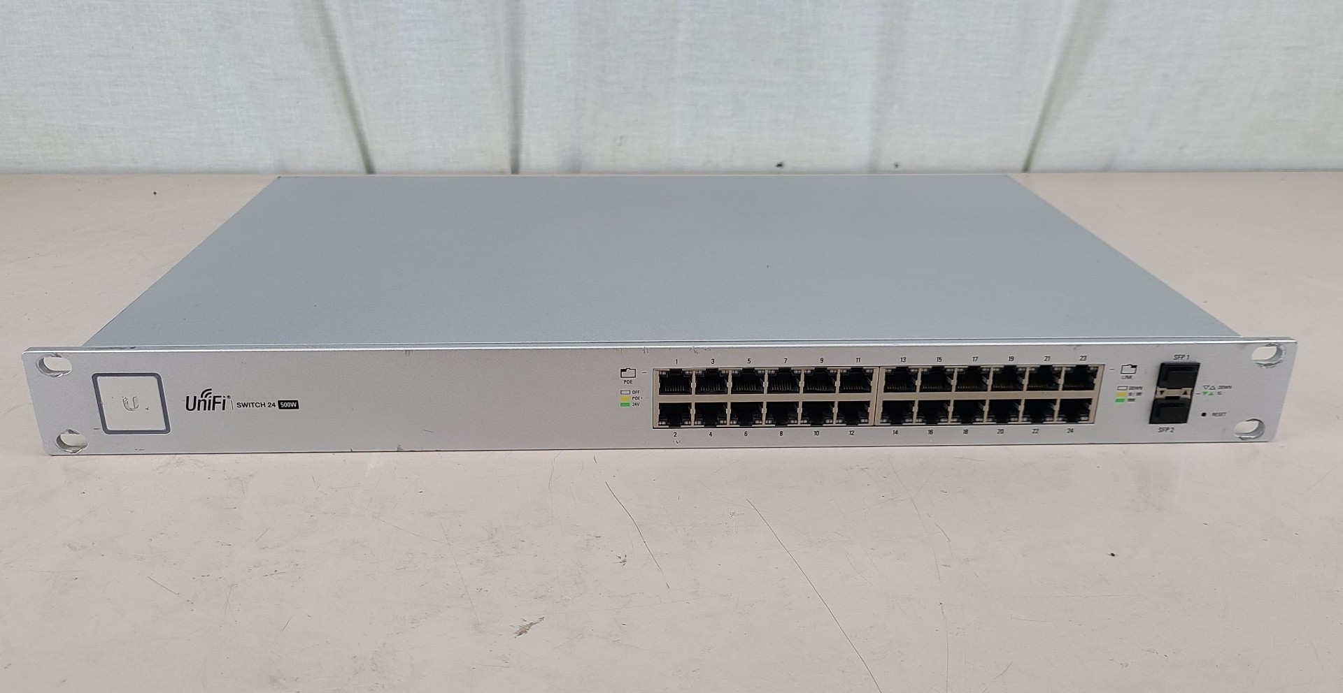 Ubiquiti EdgeSwitch 24-500W (ES-24-500W) PoE 2x SFP 