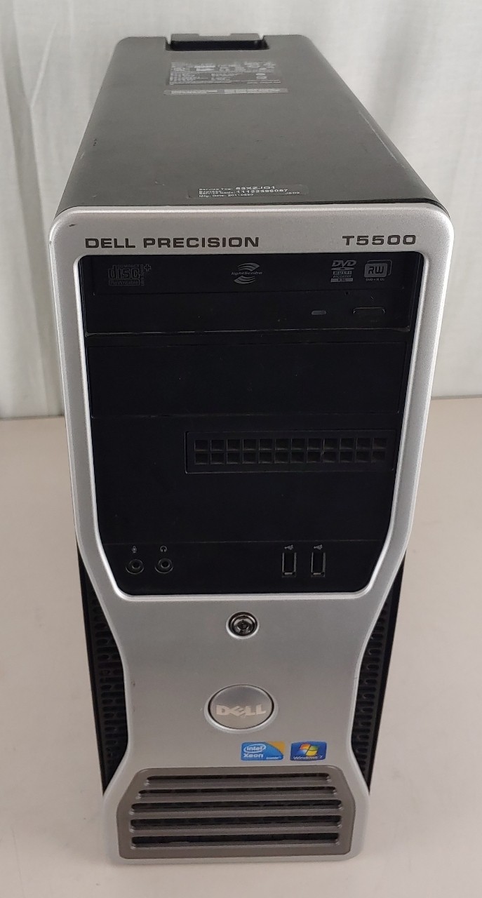 Dell Precision T5500 Workstation Quadro FX580 XEON E5620 6GB 500GB NO OS