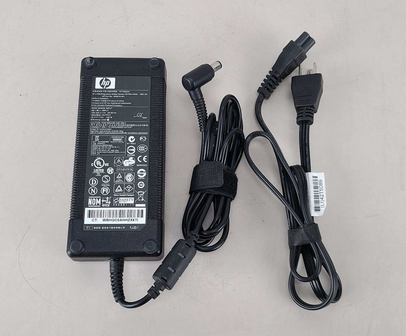 HP 150W 609919-001 AC Adapter Power Supply 19V 7.9A
