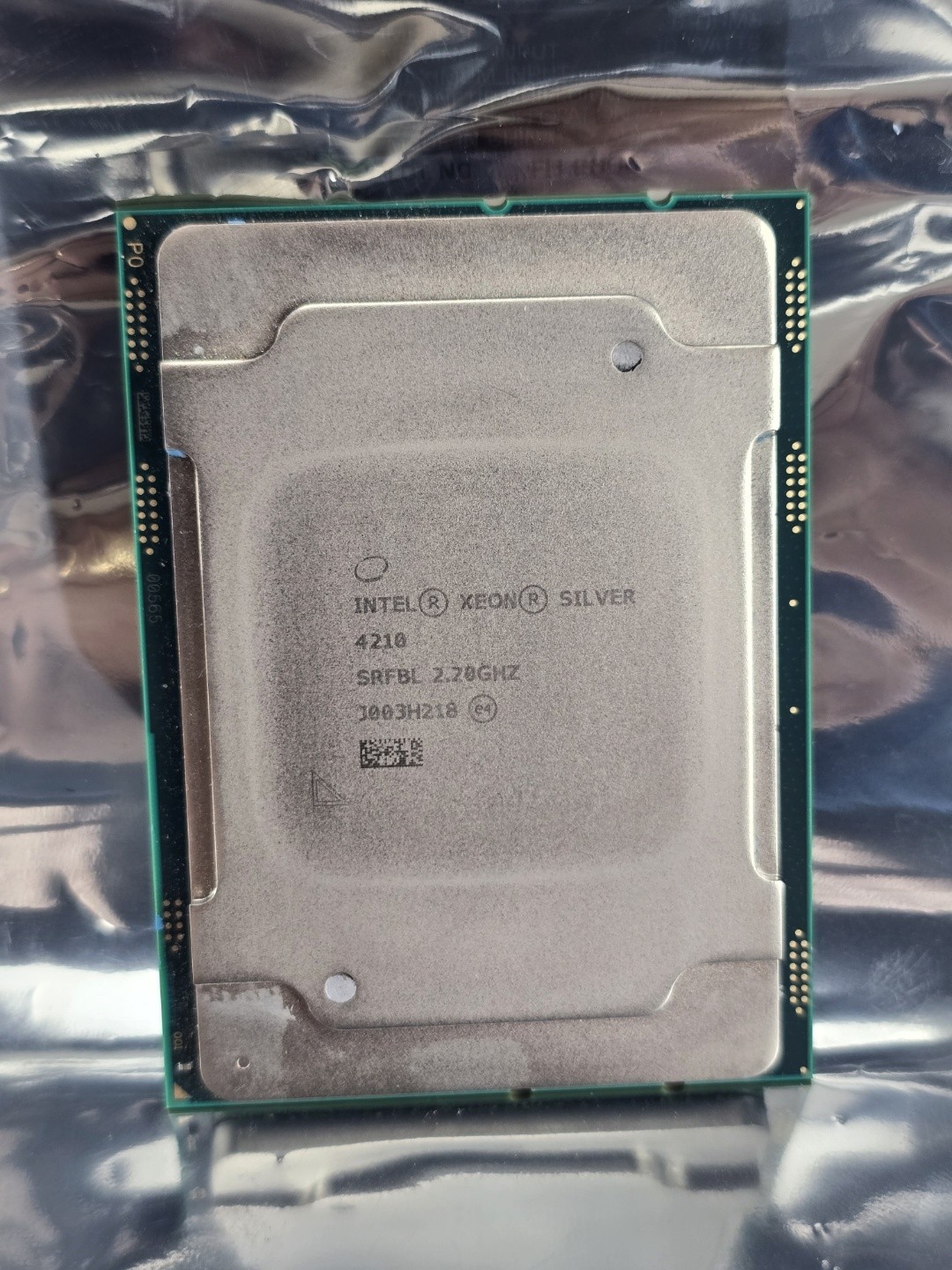 Intel Xeon Silver 4210 2.2GHz 10-Core 13.75MB LGA3647 CPU Processor SRFBL