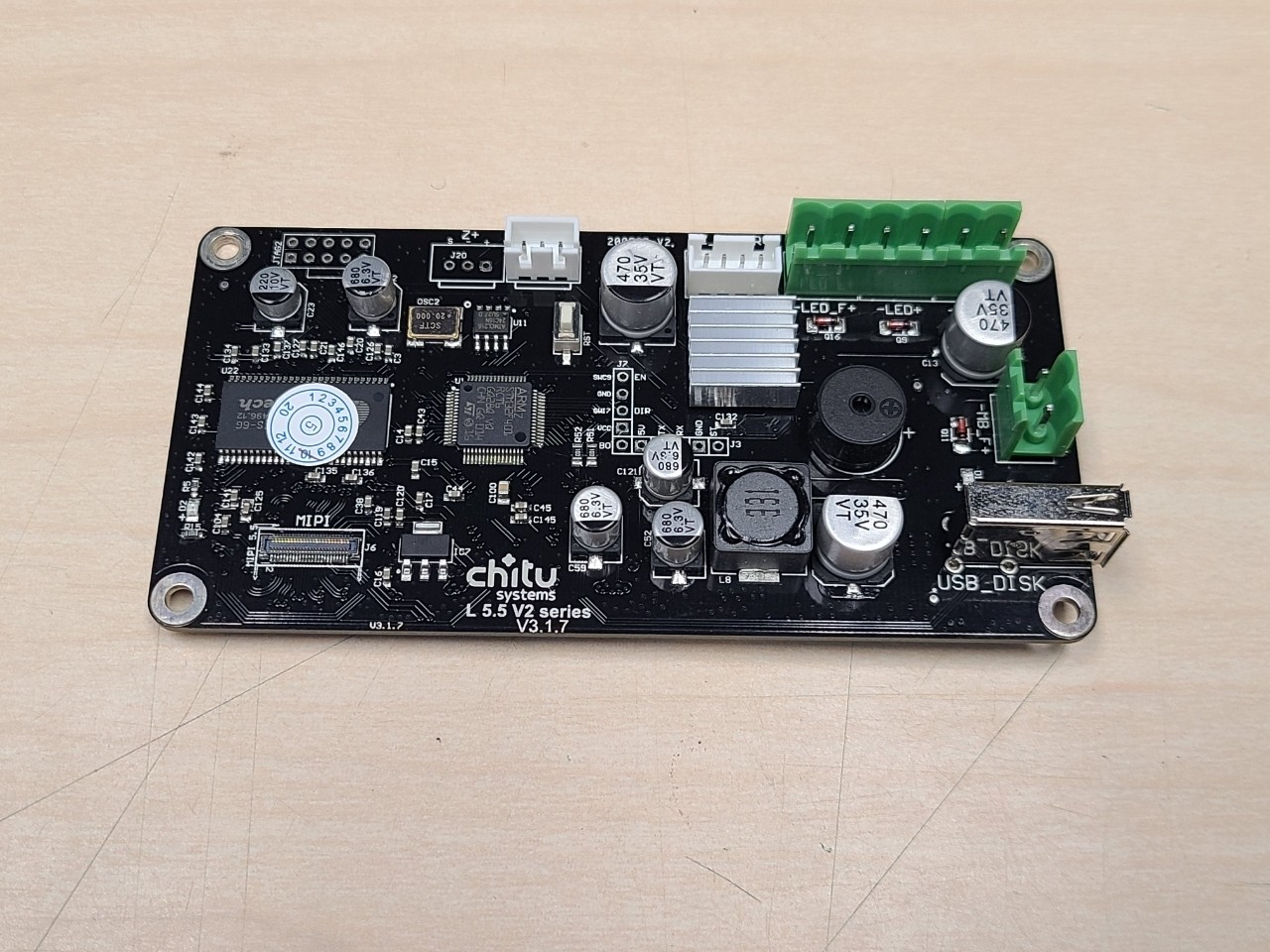 Elegoo Mars 2 Motherboard V 3.1.7