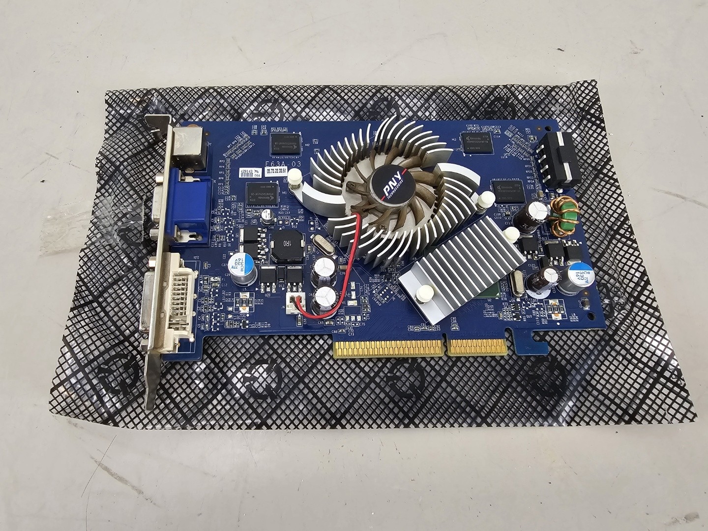 PNY Nvidia GeForce 7600 GS, 512MB 128BIT DDR2, AGP Graphics Card