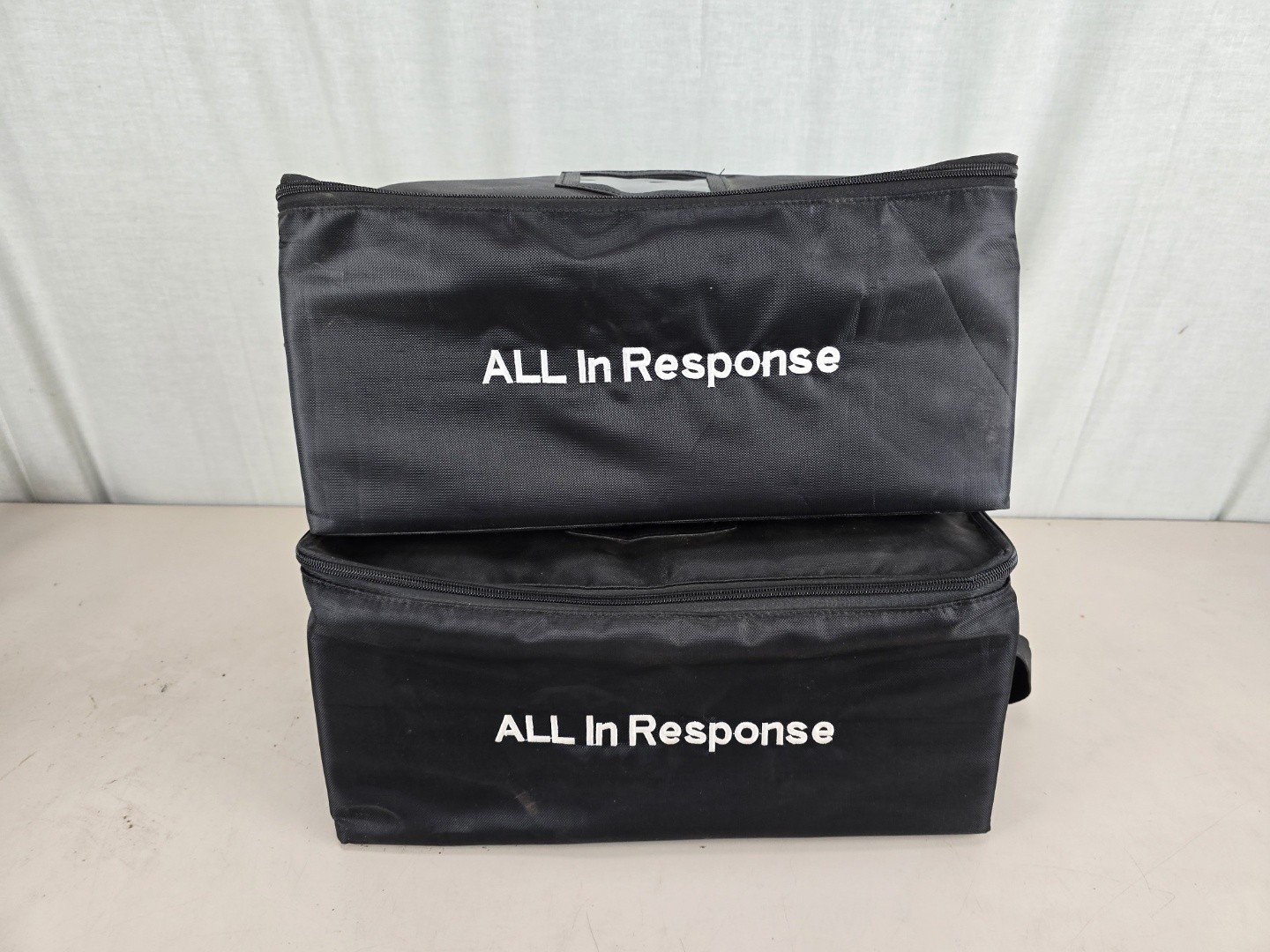 Lot of 2 All In Learning Classroom Response systems with  Remote Clickers Case, Receiver