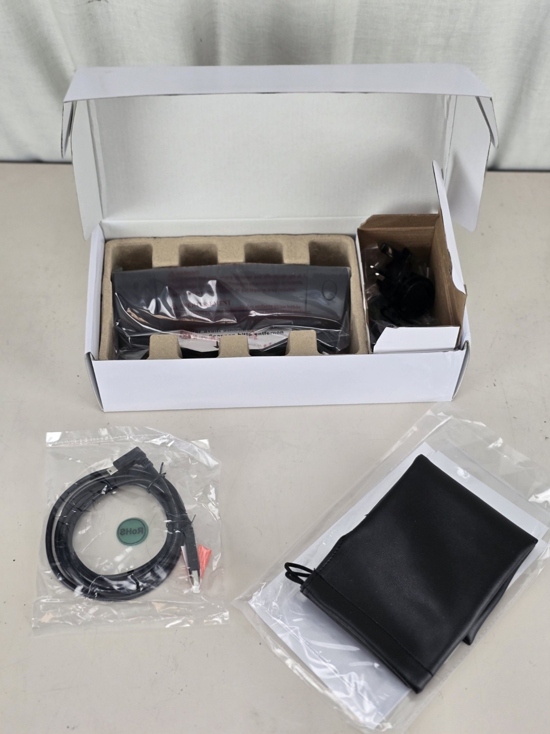 Acuant ScanShell 800DX Portable Duplex ID Card Scanner Unused CIB