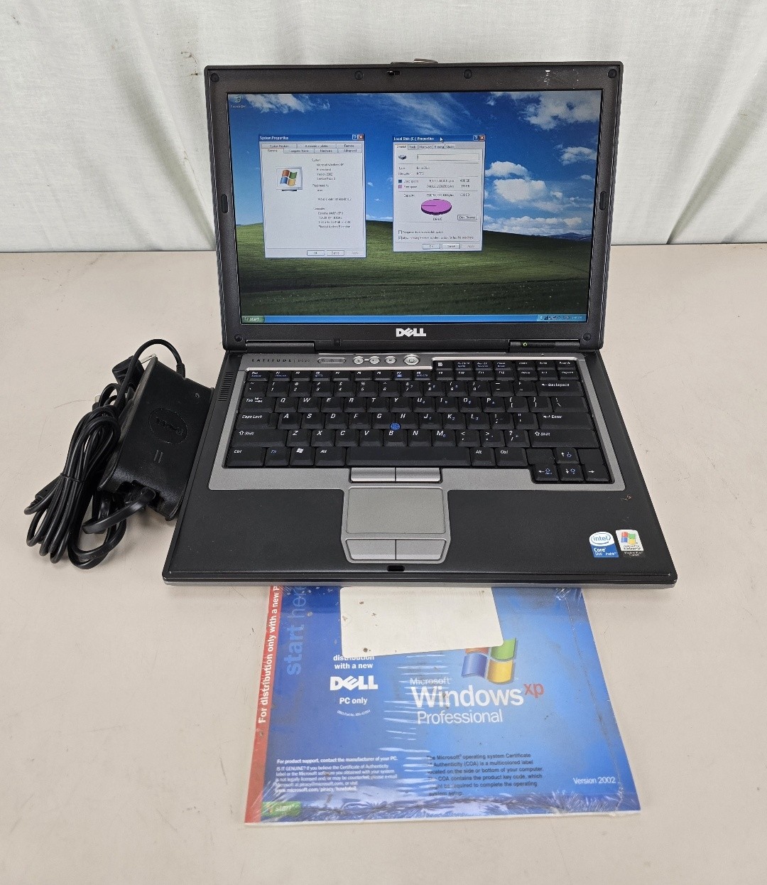 Dell Latitude D620 Laptop C2 4Gb 750Gb Windows XP Pro SP3 GOOD BATTERY