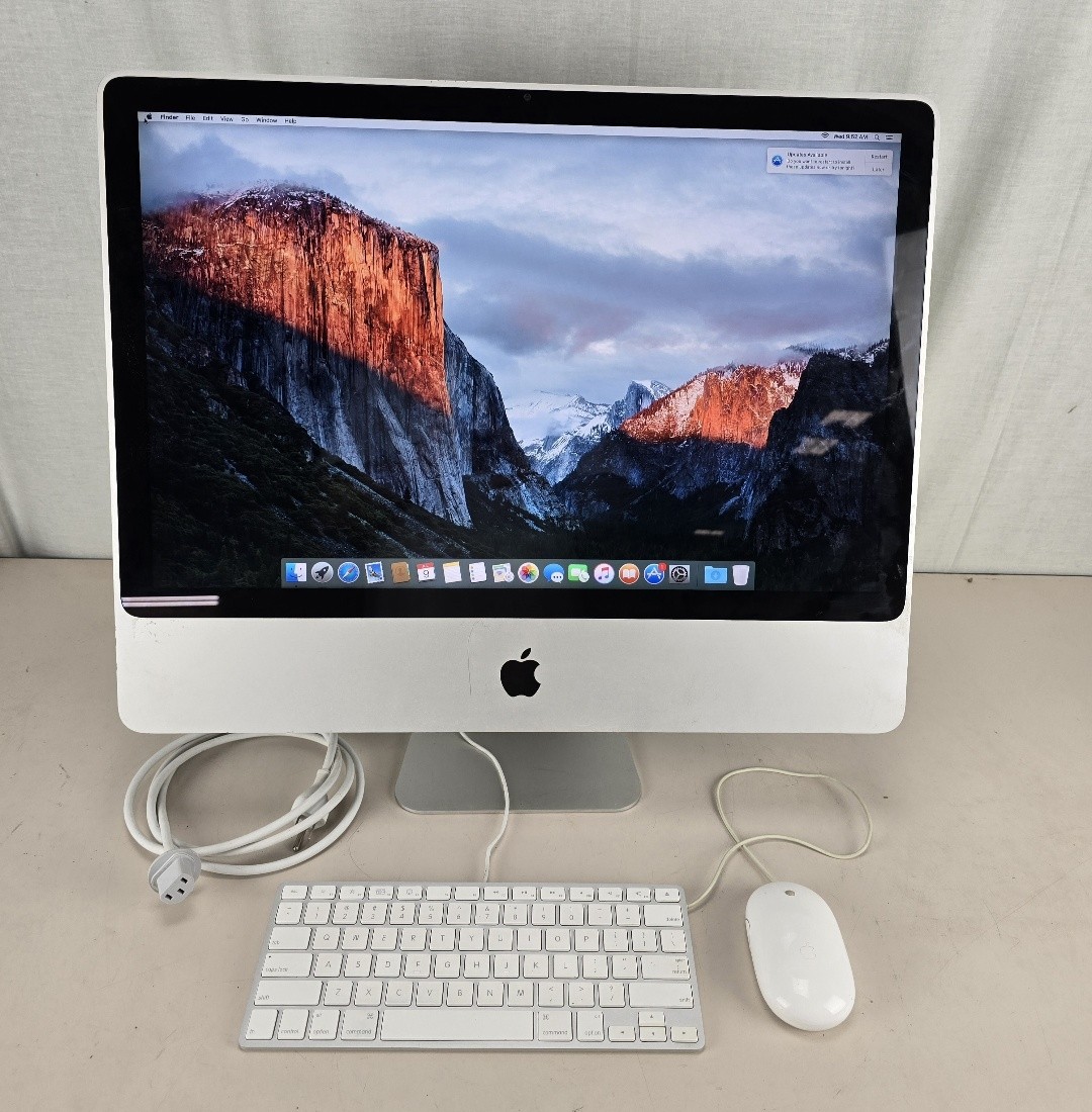 24" Apple iMac Early 2009 C2D 2.66 GHz 4GB 640GB El Capitan