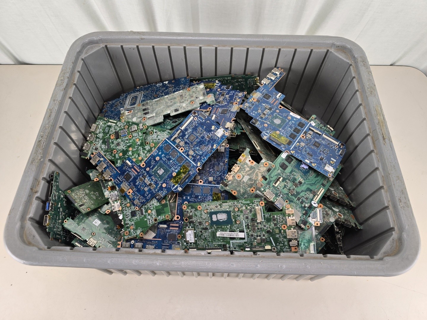 33Lbs. Chromebook Motherboards For Scrap Gold Recovery