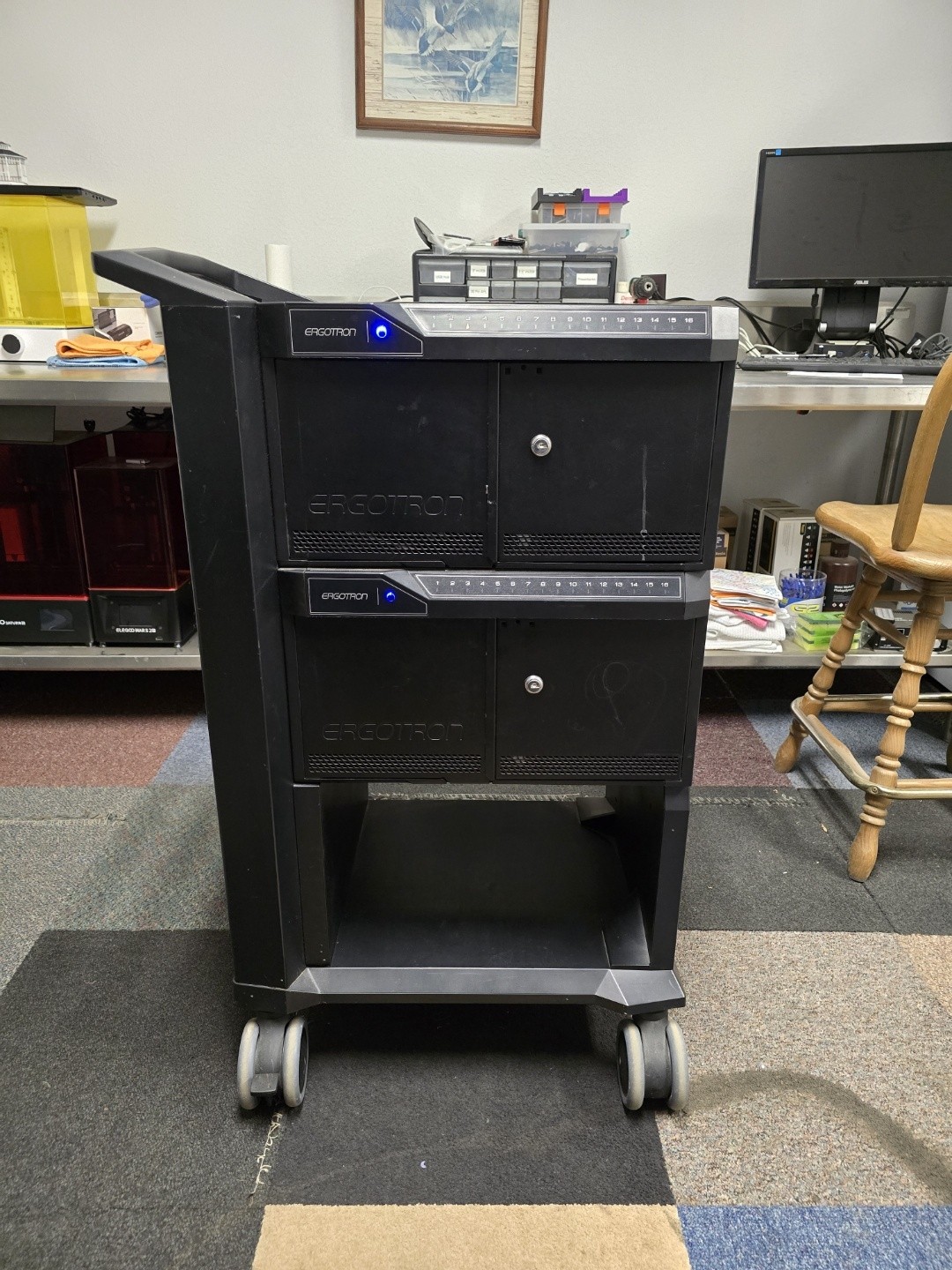 Ergotron 32 Bay Mobile Tablet Charging Cart