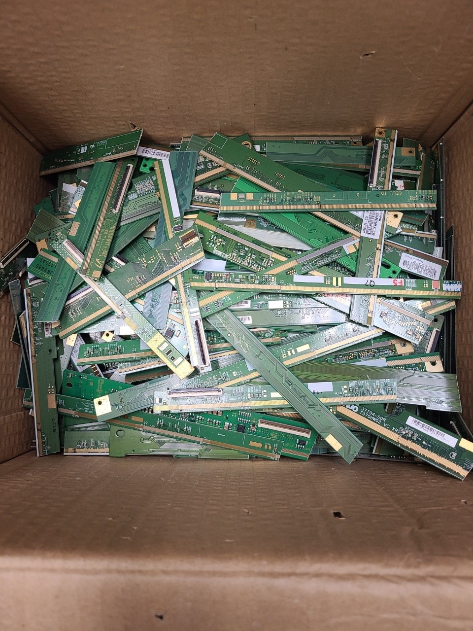 5 Lbs. LCD Boards For Scrap Gold Recovery Clean Surface Gold