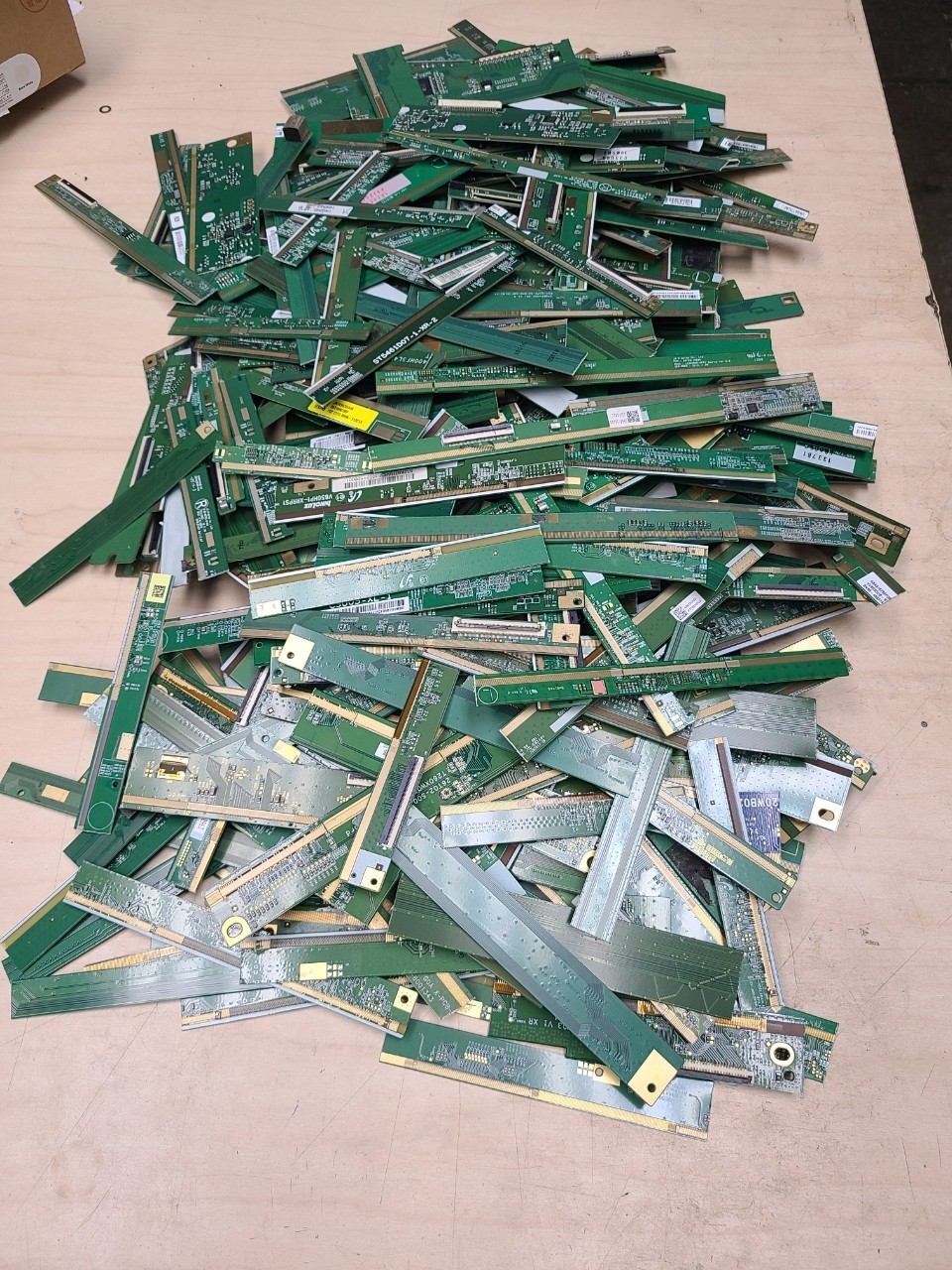 5.1 Lbs. LCD Boards For Scrap Gold Recovery Clean Surface Gold