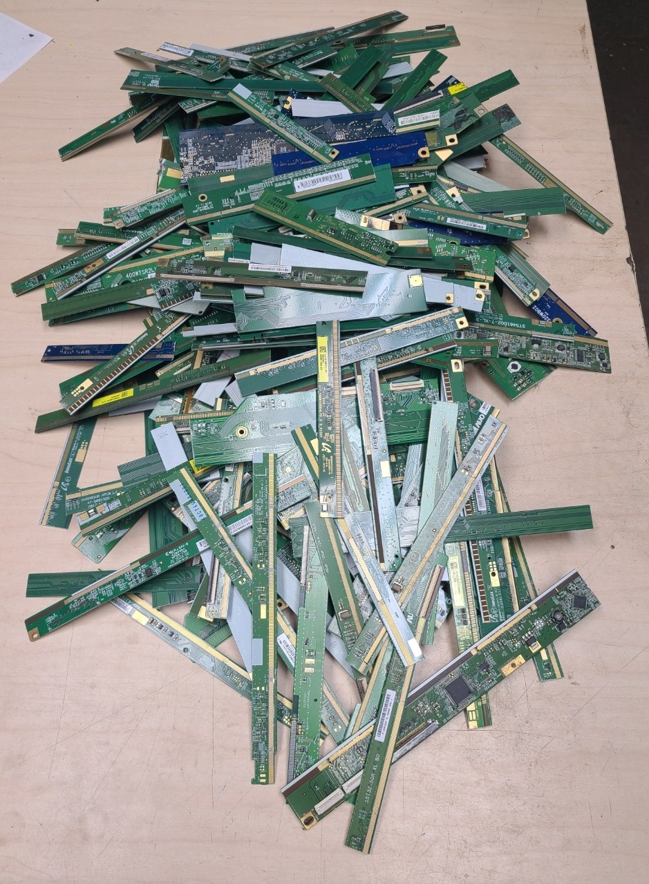 5.1 Lbs. LCD Boards For Scrap Gold Recovery Clean Surface Gold