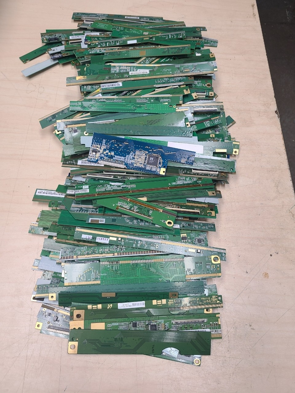 5.1 Lbs. LCD Boards For Scrap Gold Recovery Clean Surface Gold