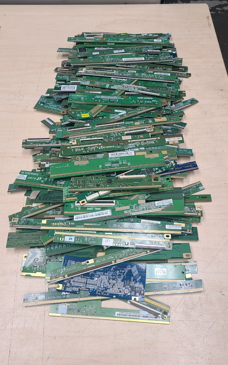 5.1 Lbs. LCD Boards For Scrap Gold Recovery Clean Surface Gold