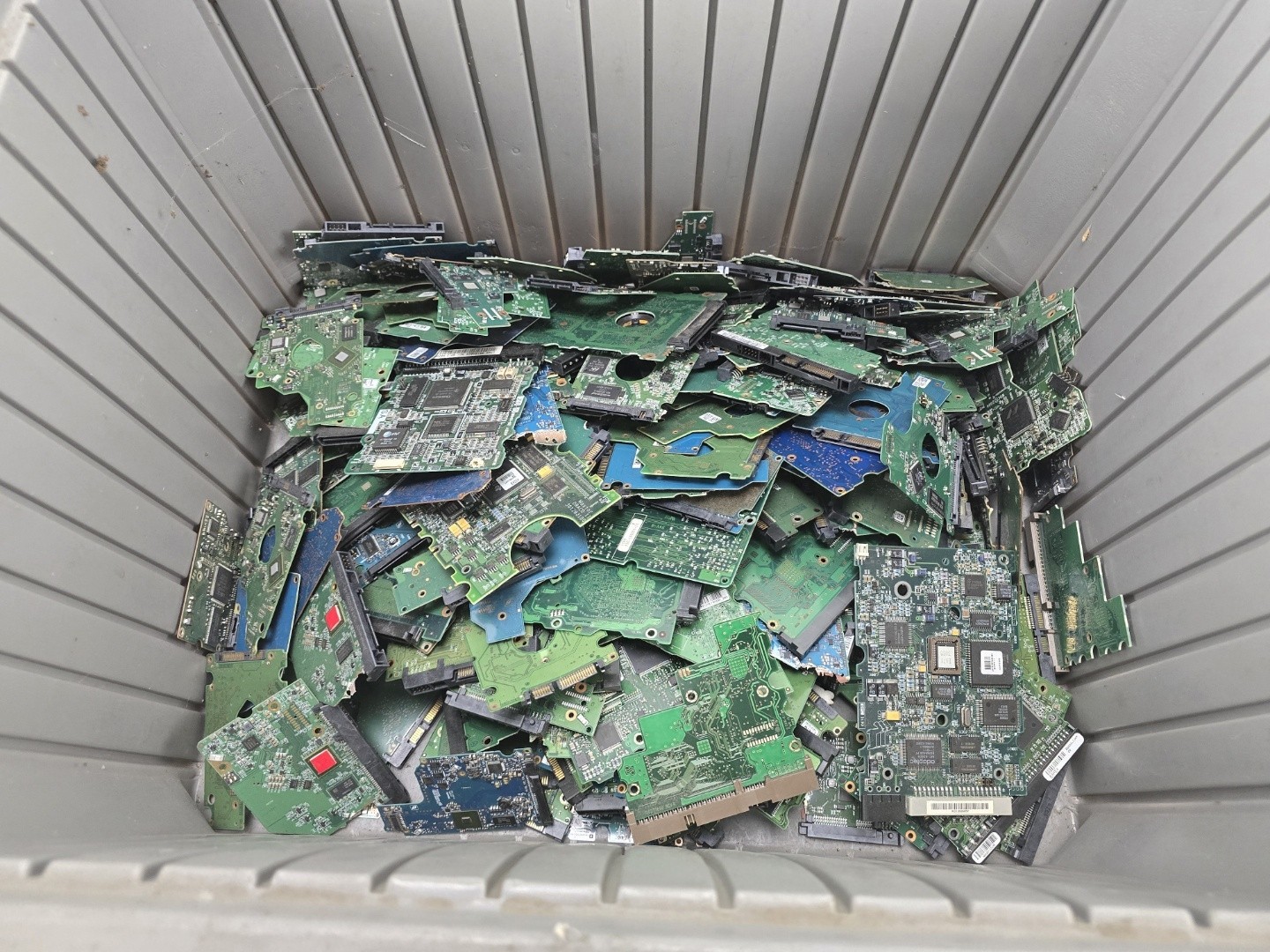 10.6 lbs Hard Drive Boards for Scrap Gold Recovery