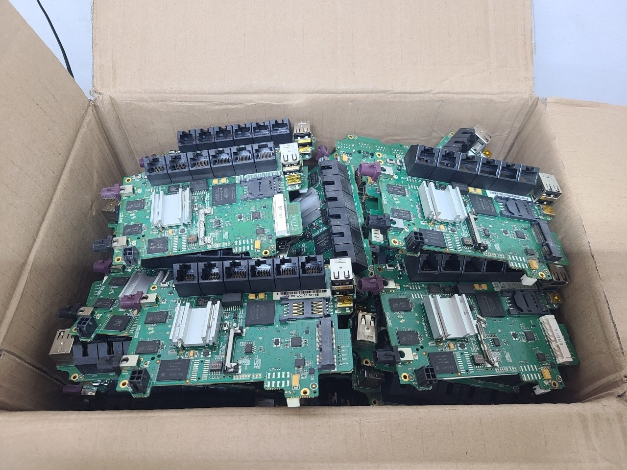 20.5 Lbs. Boards For Scrap Gold Recovery 