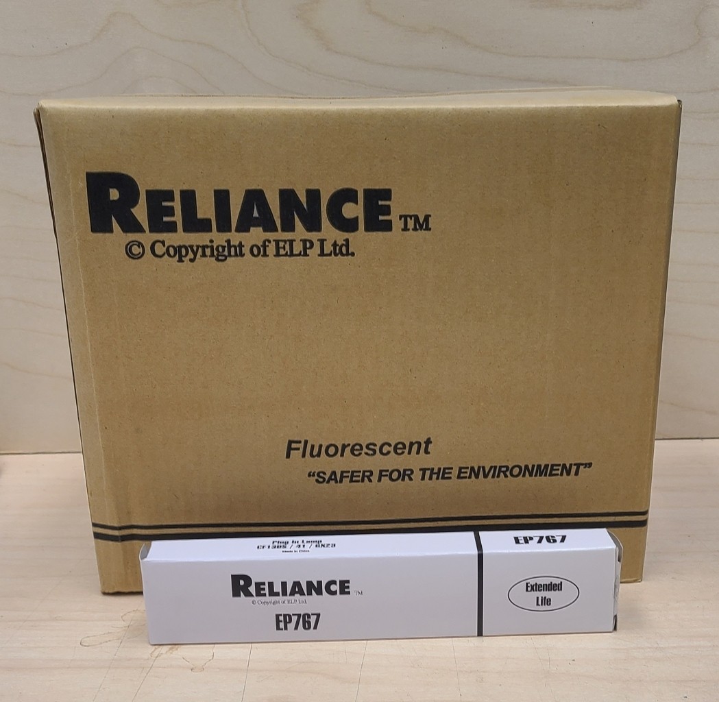 Case of 50 Reliance 13W GX23 CFL Twin Tube 4100K Bulb 800 Lumens 