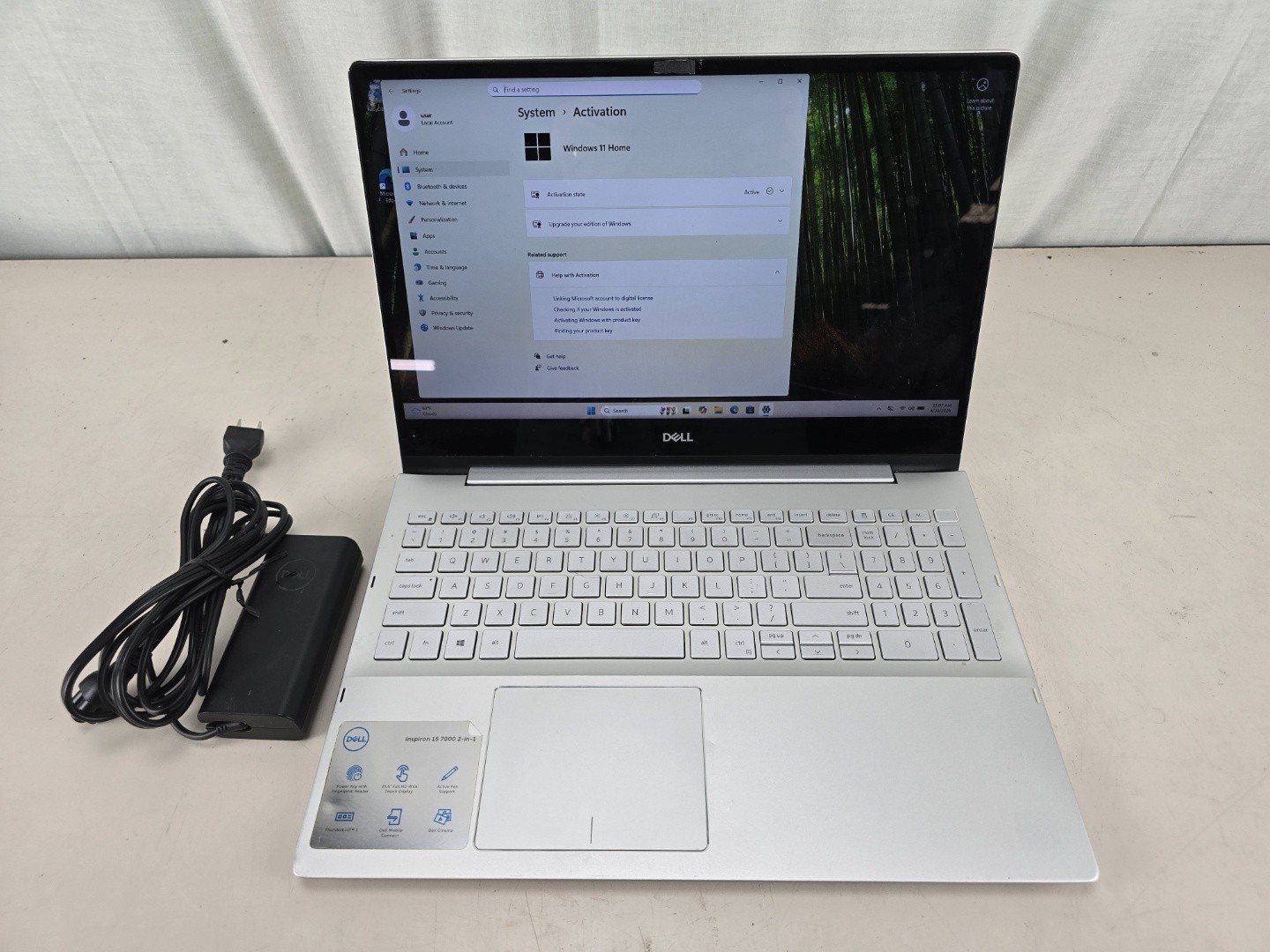 DELL INSPIRON 7591 2-IN-1 i7-10510U 1.80GHZ 512GB 12GB WIN 11 TOUCH