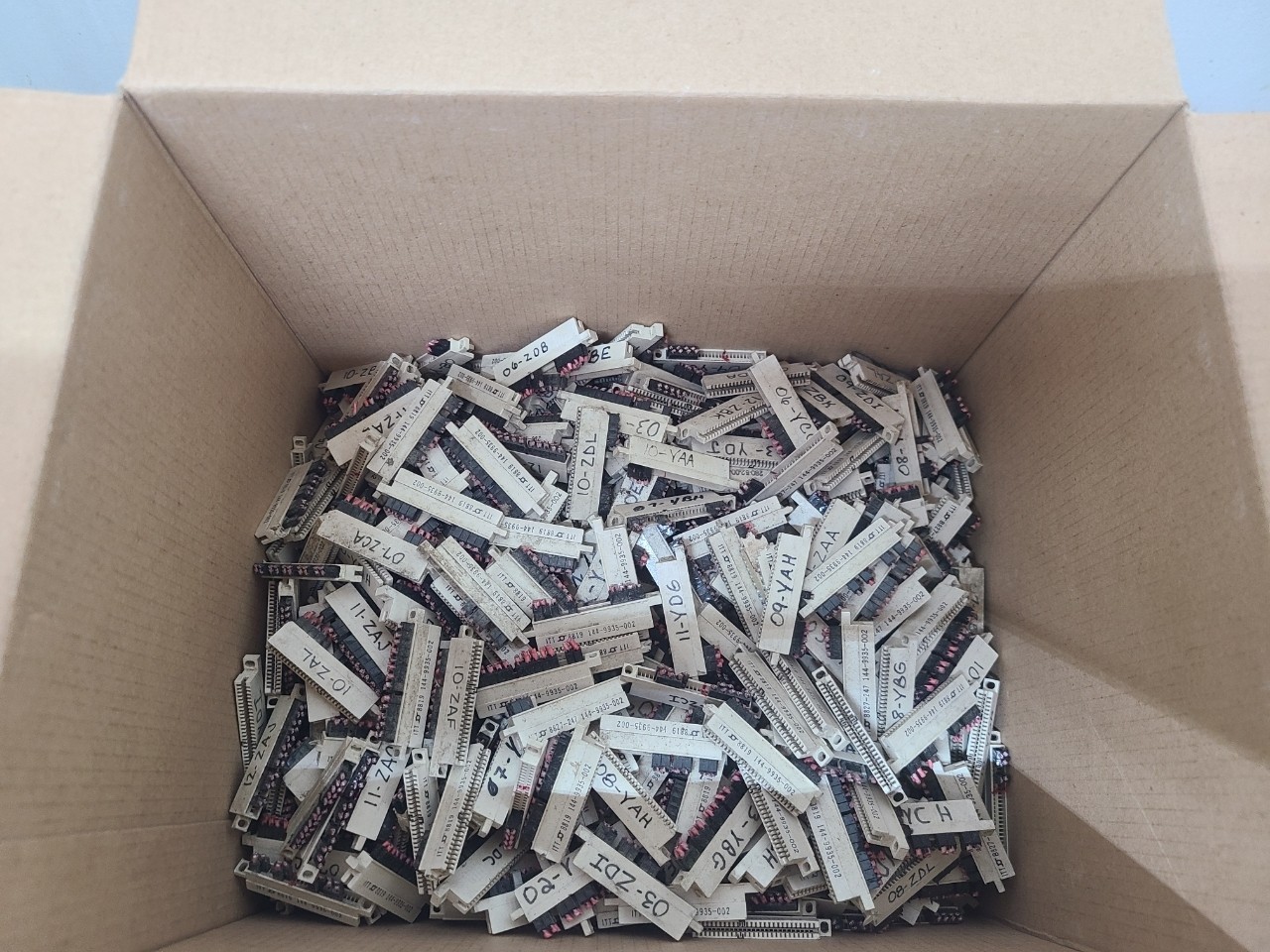 4.2 lbs. Gold Plated connectors for Gold Recovery