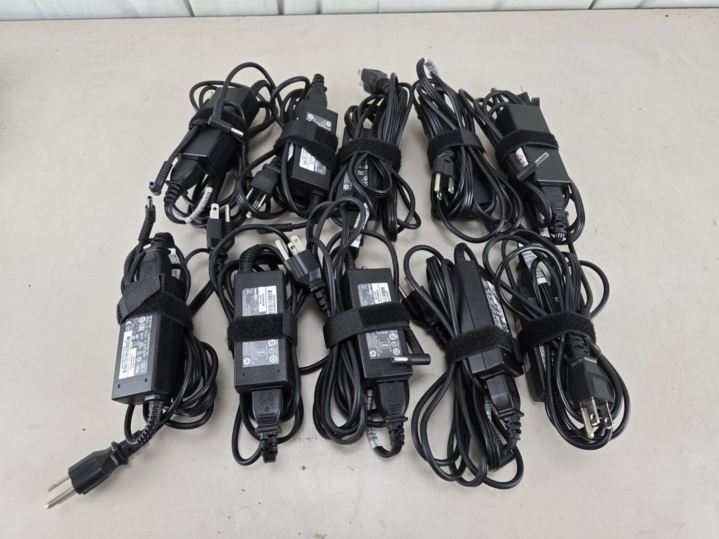 Lot of 10 Genuine HP 45W AC Power Adapters Laptop Chromebook