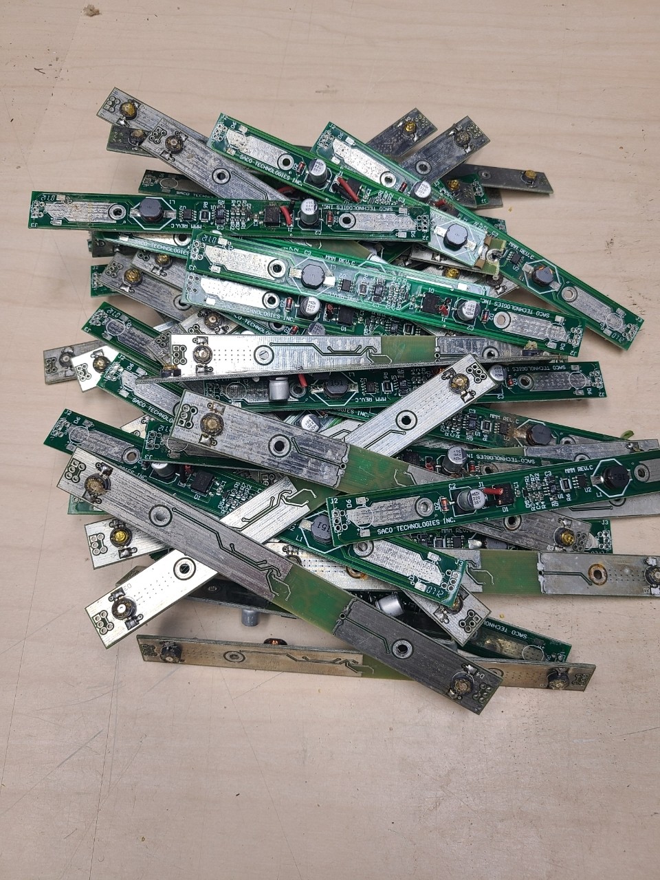 1.85 lbs. Circuit Boards for gold recovery