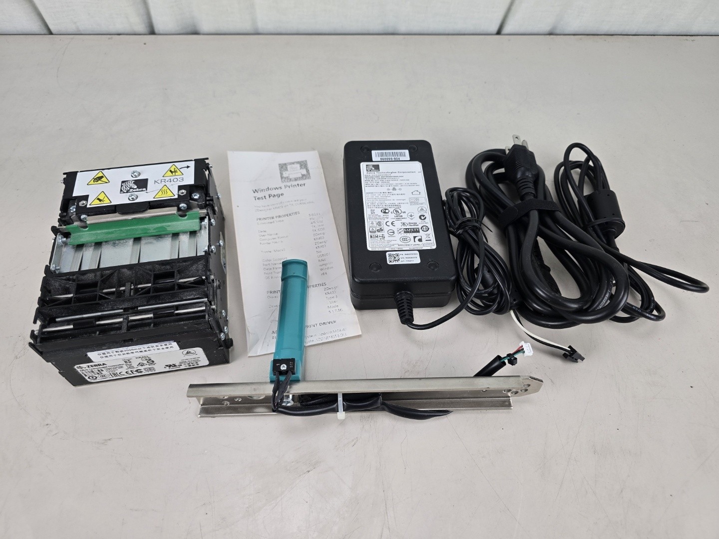 Zebra KR403 P1009545 Kiosk Thermal Printer 203dpi Serial & USB