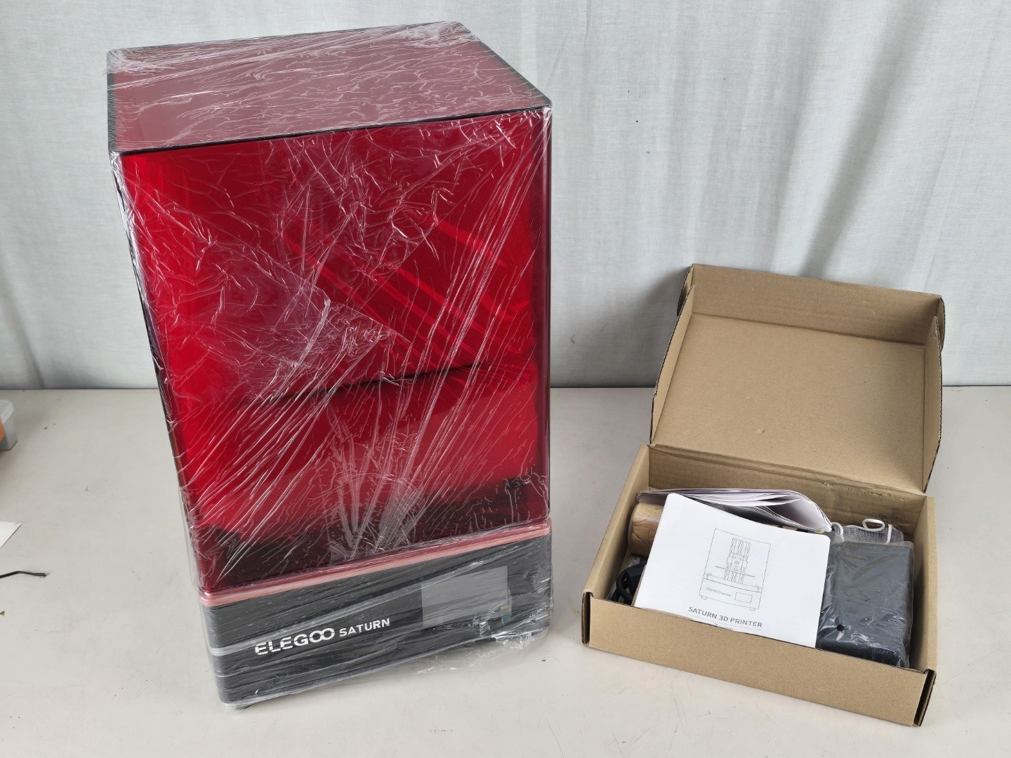 ELEGOO Saturn MSLA 4K Monochrome LCD 3D Printer Unused