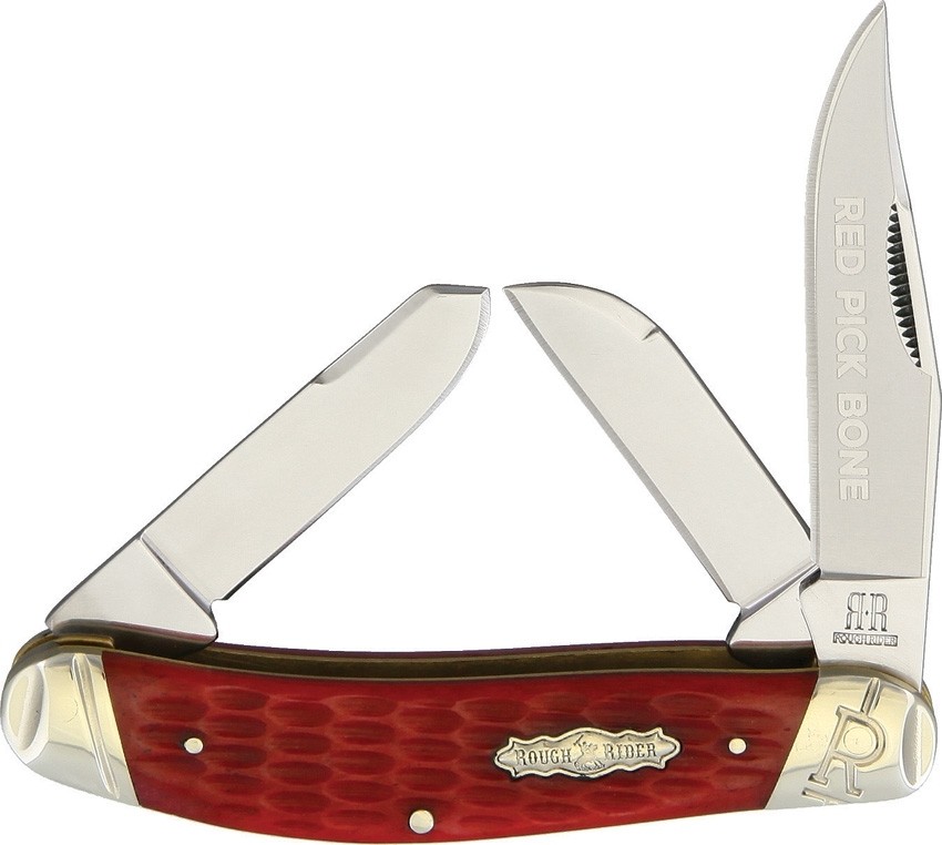 Rough Rider Sowbelly Red Picked Bone