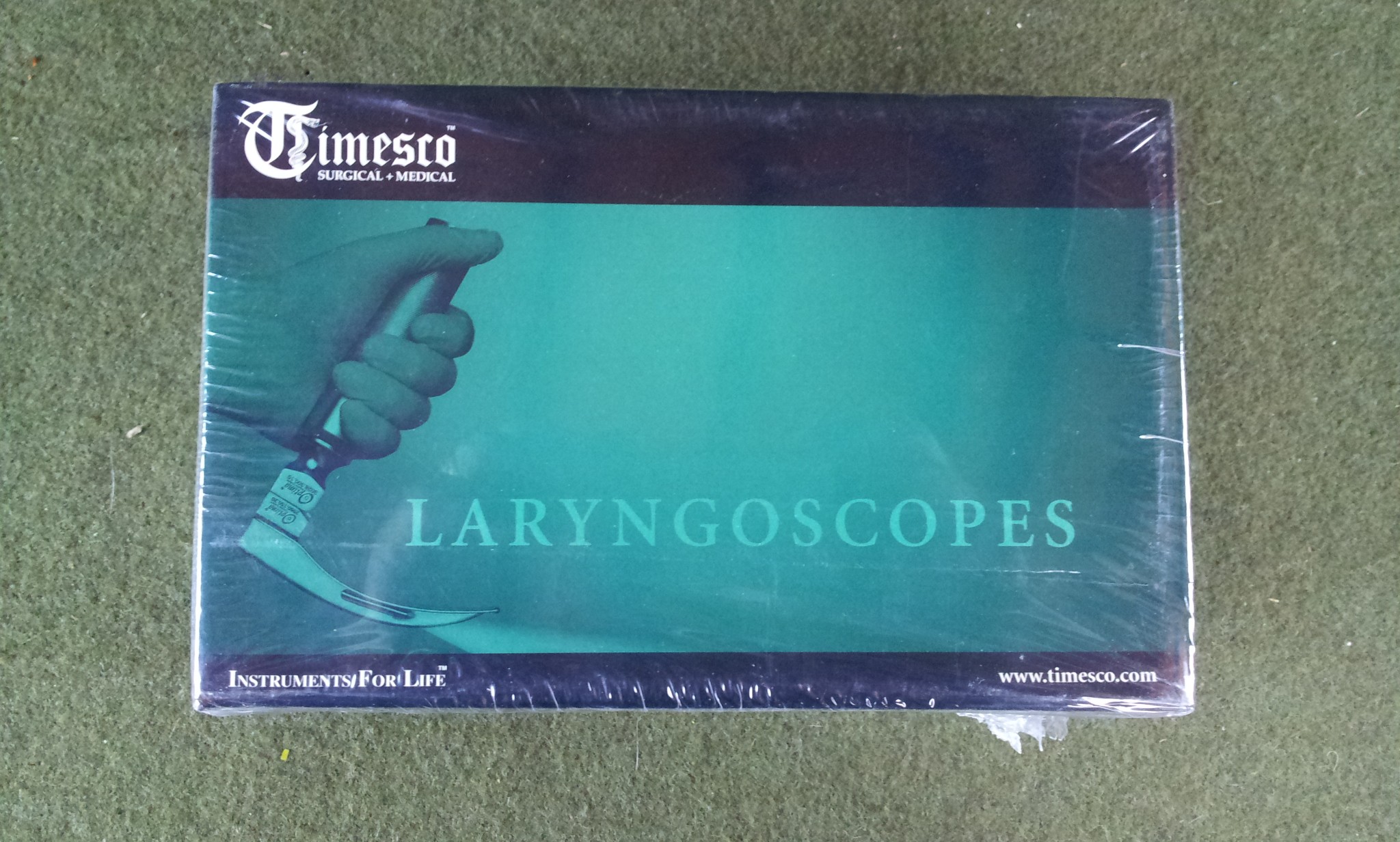 EUROPA Timesco DS.2940.185.10 Miller Size 1 Disposable Laryngospoce Blades 