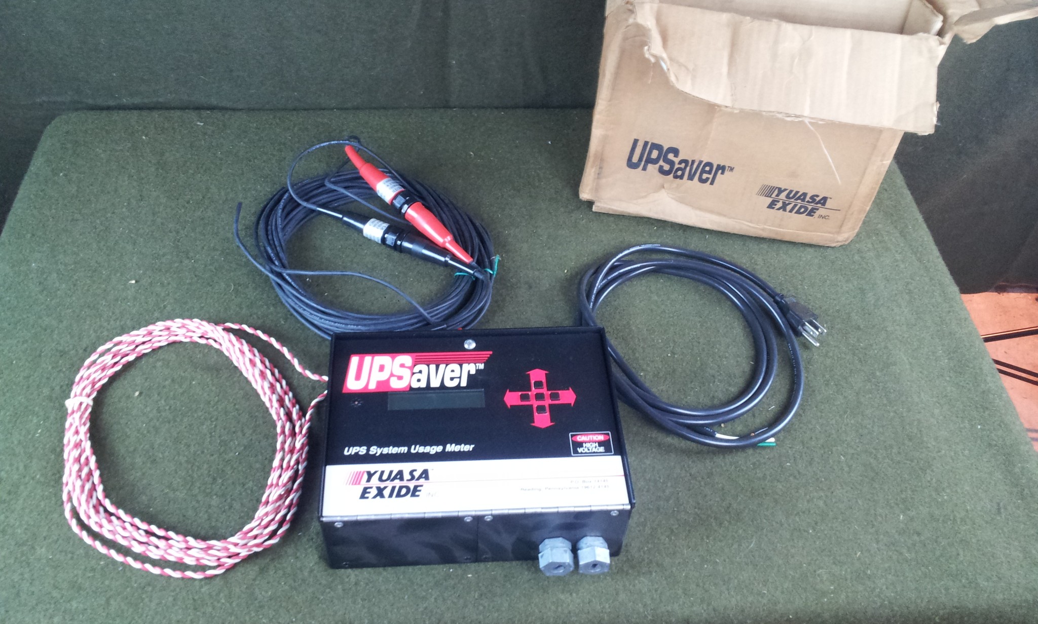 YUASA EXIDE UPSaver UPS System Usage Meter