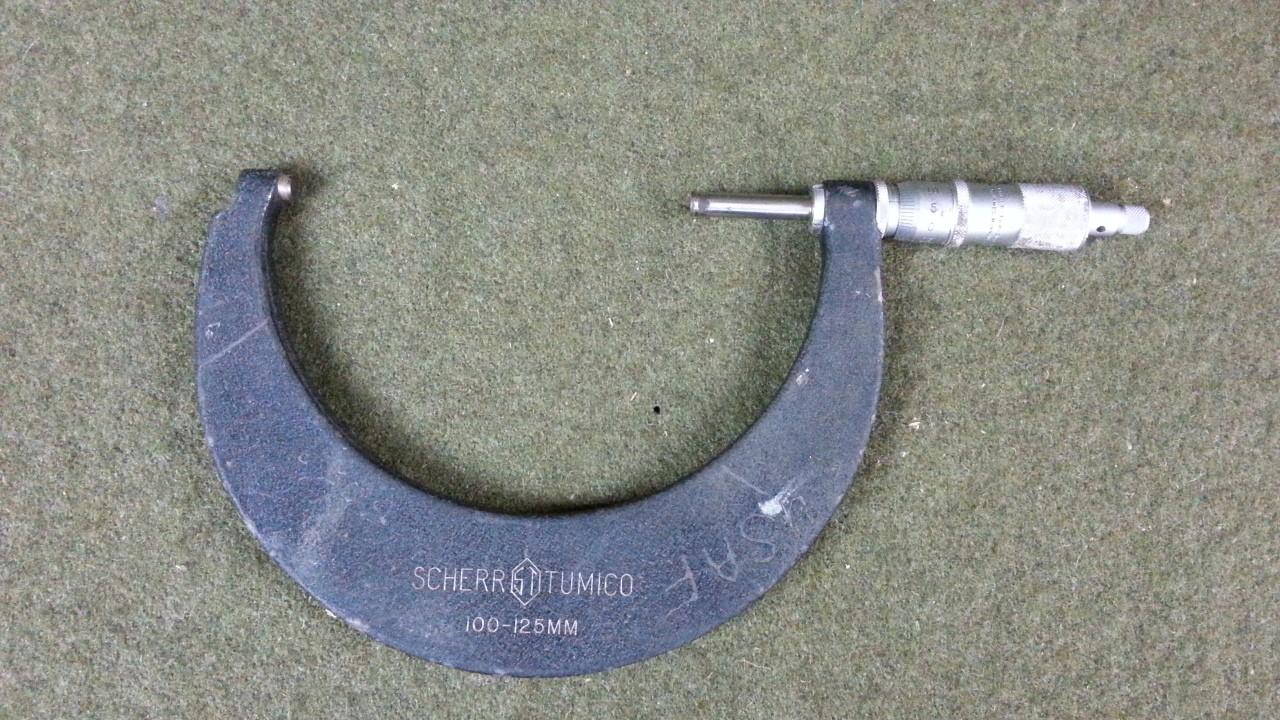Scherr-tumico 100-125mm Outside Diameter Micrometer