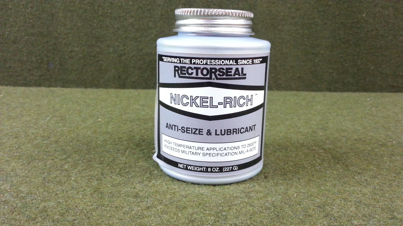 RECTORSEAL 73851 Anti Sieze Compound, Nickel Rich, 8 oz. NEW