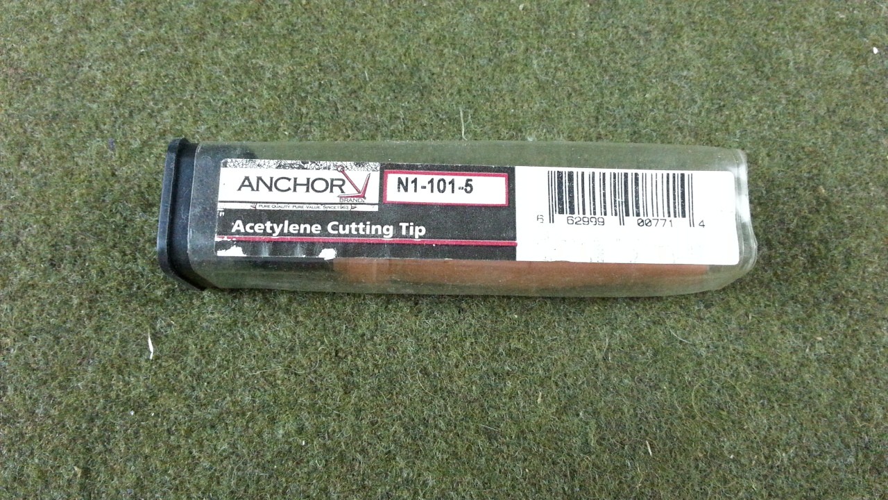 ANCHOR N1-101-5 Acetylene Cutting Tip NEW