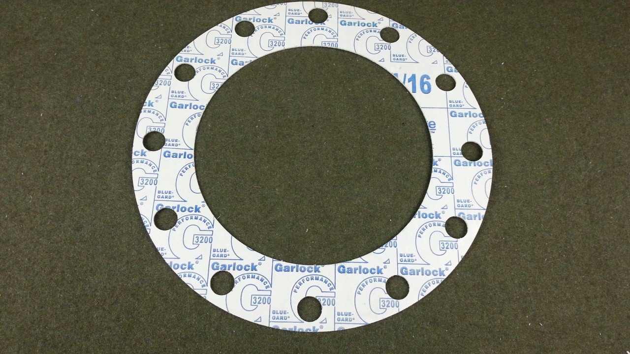 Garlock G3200 Blue-Gard 12 Bolt 16" OD 10-3/4" ID Gasket NEW