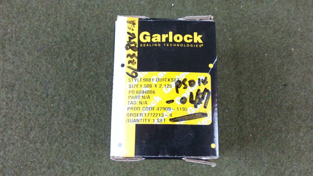 NEW GARLOCK STYLE 9001-QS QUICKSET Size1.5 x 2.125