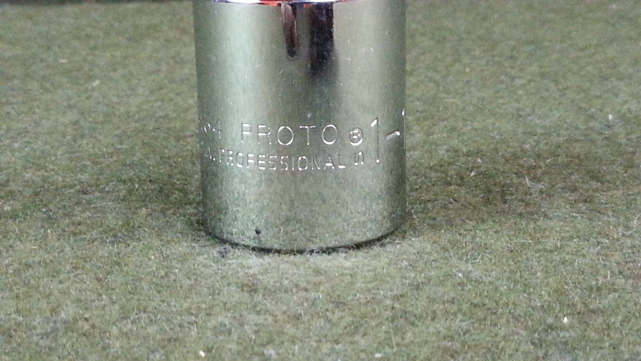 Proto 1-1/16 Socket 1/2" Drive