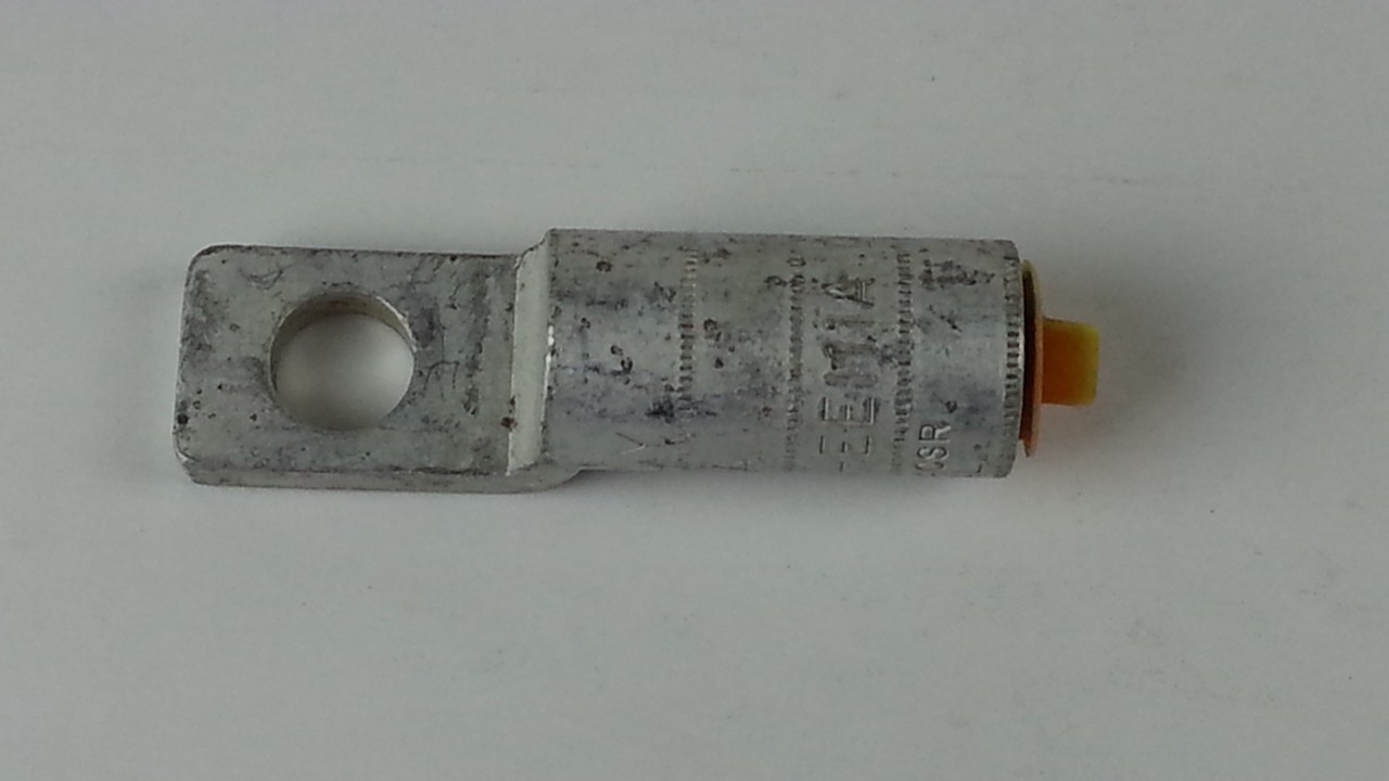 BURNDY Al Compression Terminal, 4/0 AWG ACSR/Al, 250 kcmil Al Qty 8